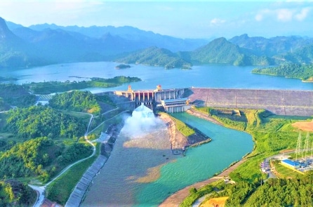 Thủy điện Tuyên Quang mở cửa xả đáy do mưa lớn ở miền Bắc