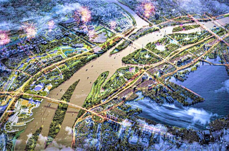 Văn Phú – Đèo Cả đề xuất dự án Đại lộ cảnh quan ven sông Hồng dài 40km