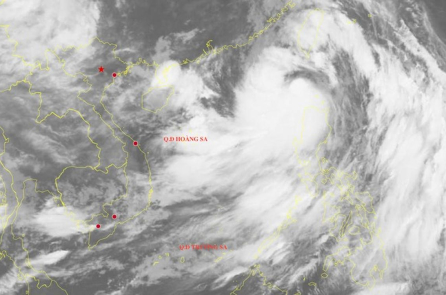 Bão Wipha vào Biển Đông, tăng cấp liên tục lên cấp 12
