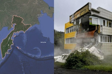Động đất mạnh ở bán đảo Kamchatka của Nga, kích hoạt cảnh báo sóng thần