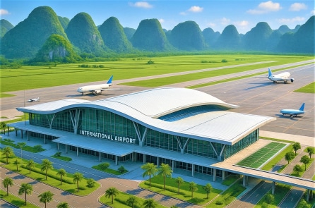 Ninh Bình đề xuất xây cảng hàng không quốc tế tại phường Liêm Tuyền