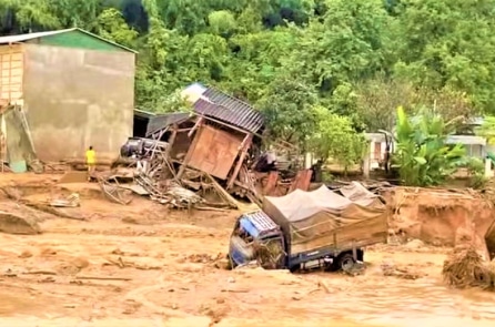 Sơn La: Lũ quét, sạt lở đất khiến 4 người chết và mất tích