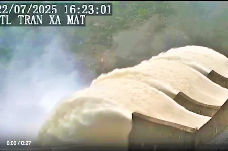 Thủy điện Bản Vẽ xả lũ kỷ lục, Nghệ An khẩn cấp ứng phó lũ lớn