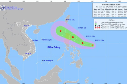 Từ nay đến hết năm, Biển Đông có thể có 8–11 cơn bão