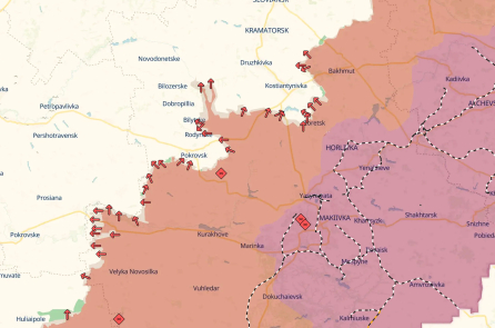 Bản đồ cho thấy Nga đẩy nhanh lấn đất trước thềm gặp mặt thượng đỉnh Mỹ Nga