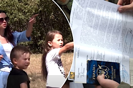 Ukraine: Cha đơn thân bị bắt lính, bỏ lại 2 con 7 tuổi ngoài đường