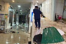 Hơn 9,9 ngàn căn nhà sập đổ, tốc mái, ngập nước do bão số 5 (Kajiki)