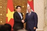Việt Nam và Ai Cập nâng cấp quan hệ lên đối tác toàn diện