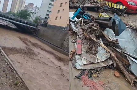 TQ: Lũ lụt nghiêm trọng ở Cam Túc khiến 10 người chết, 33 người mất tích