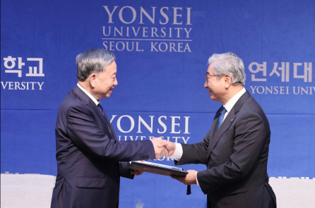 Tổng Bí thư Tô Lâm nhận bằng Tiến sĩ danh dự tại Đại học Yonsei