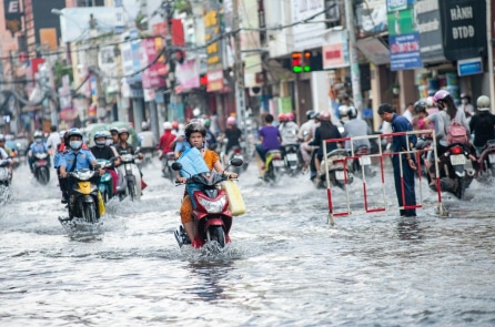 TP.HCM đối mặt sụt lún đất lên đến 8 cm mỗi năm