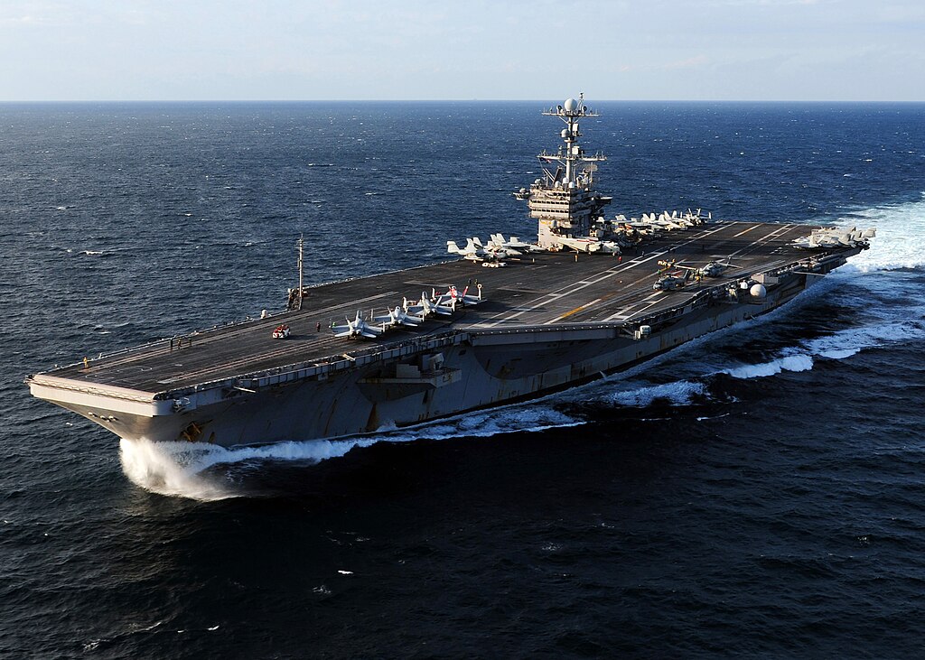 1024px US Navy 101206 N 5538K 395 The aircraft carrier USS George Washington CVN 76 transits the East China Sea