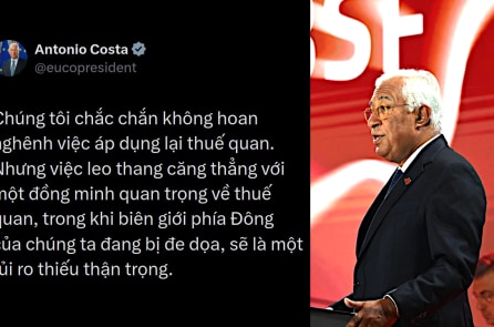 Câu hỏi ‘lợi ích của EU bị bán vì Ukraine’, và cảnh báo của Costa