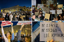 Kiev dự kiến chính sách trừng phạt đào ngũ sau khi dân biểu tình phản đối