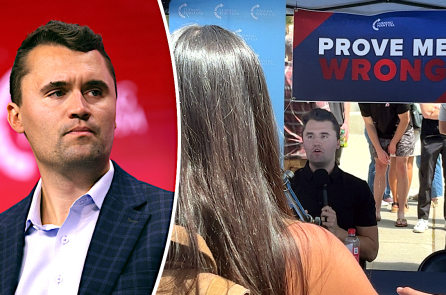 Charlie Kirk, nhà hoạt động bảo thủ Mỹ, bị bắn chết khi đang thực hiện chương trình