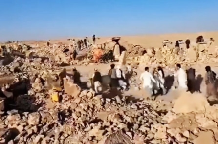 Ít nhất 800 người thiệt mạng trong trận động đất ở Afghanistan