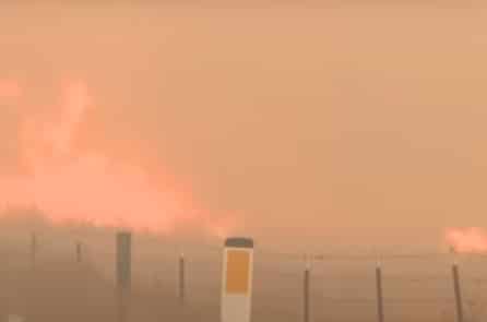 Mỹ: Cháy rừng lan khắp California Gold Country, tàn phá một thị trấn lịch sử