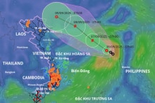 Áp thấp nhiệt đới có thể mạnh lên thành bão số 7, miền Bắc sắp có mưa lớn