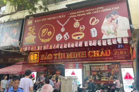 Vàng miếng SJC đã “tụt hậu” so với vàng nhẫn