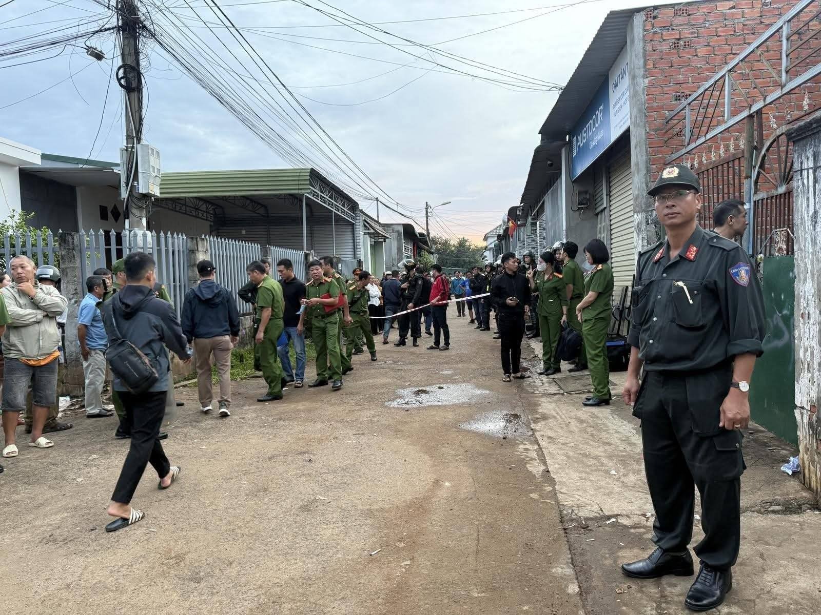 cong an dak lak bat nghi pham sat hai 4 nguoi trong mot gia dinh