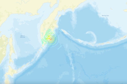 Động đất mạnh 7,4 độ richter xảy ra ở ngoài khơi bán đảo Kamchatka của Nga