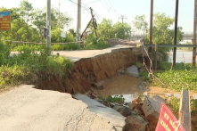 Đồng Tháp thiệt hại 191,7 tỷ đồng do sạt lở và dông lốc trong 8 tháng