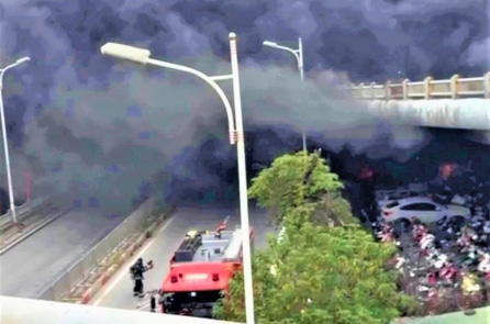 Hà Nội xóa sổ bãi trông xe dưới gầm cầu trước 30/10