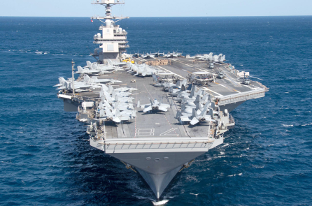 Mỹ điều động tàu sân bay USS Ford tới Caribe trấn áp buôn bán ma túy