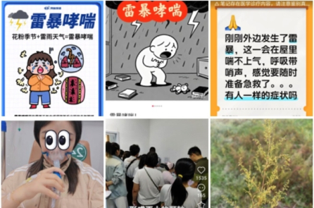 TQ: Dịch ‘hen suyễn do giông bão’ bùng phát, bệnh viện quá tải