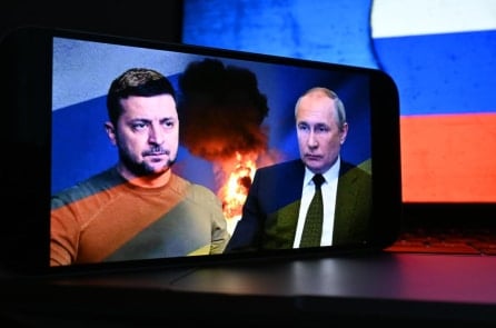 Thông điệp năm mới của lãnh đạo Nga và Ukraine