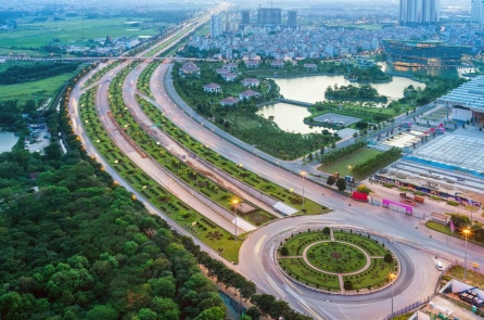 Hà Nội chặt hạ, di dời 2.628 cây xanh làm nút giao tại Đại lộ Thăng Long