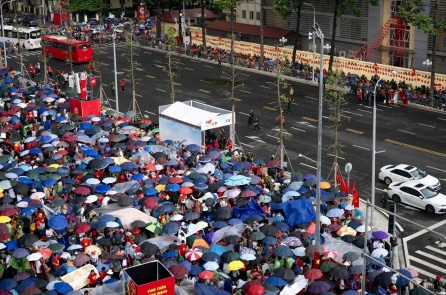 Sáng 2/9, Hà Nội có lúc mưa rào với xác suất 50-60%