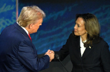 Bà Harris công nhận công lao của ông Trump trong thỏa thuận hòa bình Trung Đông