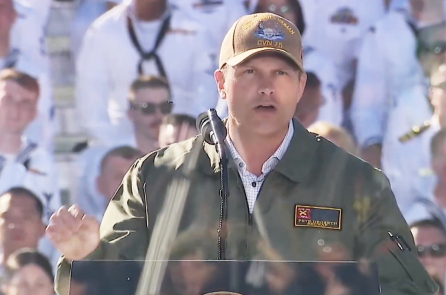 Ông Hegseth lên án ‘văn hóa thức tỉnh DEI’ trong lễ kỷ niệm 250 năm Hải quân Hoa Kỳ