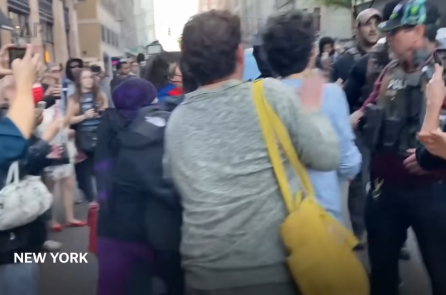 Người biểu tình đối đầu với đặc vụ ICE trong chiến dịch tại Chinatown – New York