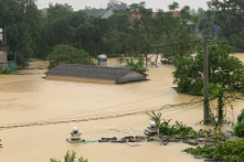 Lũ tại Thái Nguyên vượt đỉnh lịch sử sau bão Yagi 1,09m