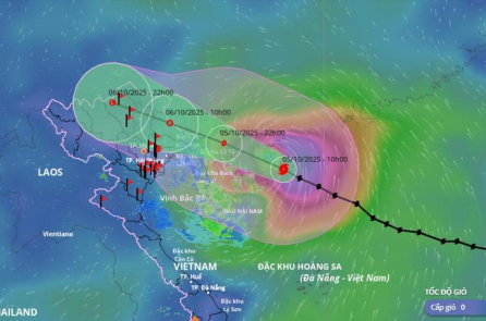 Bão Matmo dự báo gây gió giật cấp 12-13, đổ bộ Bắc Bộ từ đêm 5/10