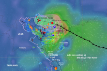 Bão Matmo suy yếu sau khi đổ bộ Quảng Tây, miền Bắc Việt Nam mưa lớn