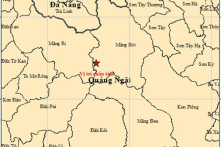 Quảng Ngãi ghi nhận 7 trận động đất liên tiếp tại Măng Bút và Măng Ri