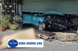 Taxi công nghệ lao sang làn trái chiều, tông một người tử vong