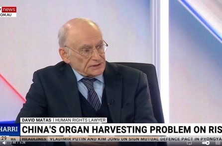 Đài phát thanh Úc phỏng vấn ông David Matas về nạn cưỡng bức thu hoạch tạng