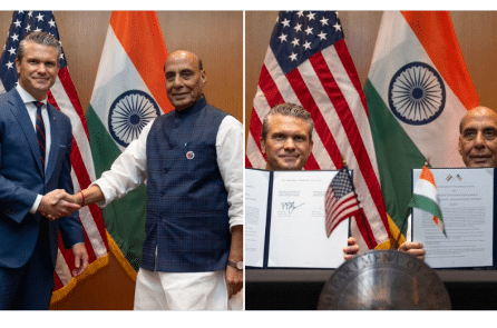 Mỹ – Ấn ký thỏa thuận quốc phòng 10 năm: Liên minh mới đối trọng Trung Quốc