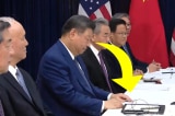 Đàm phán Mỹ-Trung: Ông Tập đọc theo kịch bản, ông Trump chăm chú nhìn [VIDEO]
