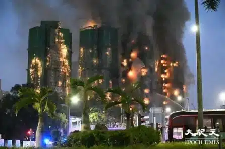 Cháy lớn ở Hồng Kông: Số người thiệt mạng tăng lên 44 người, 279 người mất liên lạc