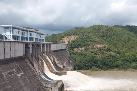 Lâm Đồng tăng xả lũ các hồ thủy điện lớn ứng phó bão Kalmaegi