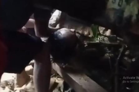 Sạt lở vùi lấp 6 nhà dân ở Đà Nẵng, một người được cứu kịp thời