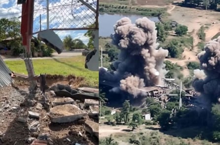 Quân đội Thái Lan oanh kích dữ dội các khu lừa đảo viễn thông ở Campuchia