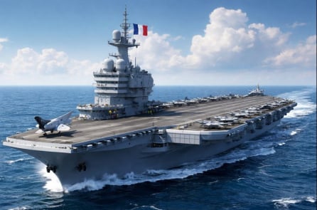 Ông Macron tuyên bố: Pháp sẽ chế tạo thế hệ tàu sân bay mới