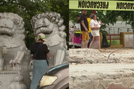 Tháo dỡ tượng đài tình hữu nghị Trung Quốc – Panama tại kênh đào Panama