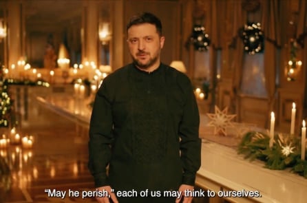 Thông điệp Giáng sinh của ông Zelensky: “‘Nguyện cho ông ta chết đi’ [VIDEO]